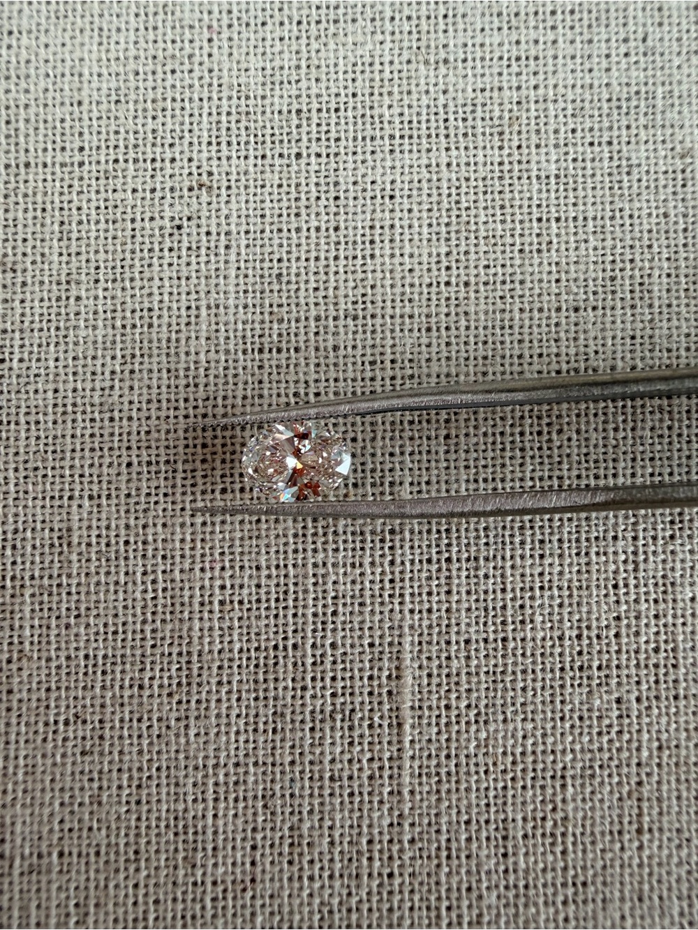 1.08 ct Oval Lab Grown Diamond - Loose